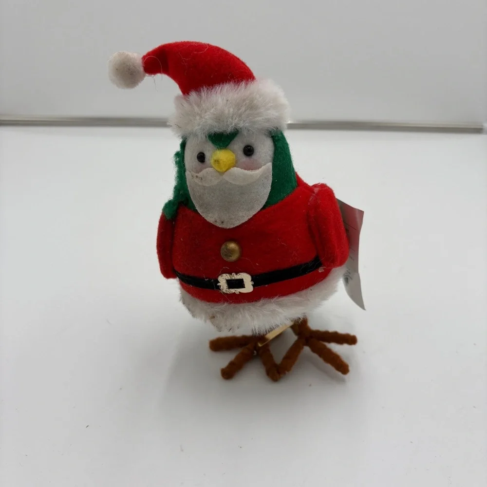 2023 Target Featherly Friends DAPPER SANTA Wondershop Christmas Bird NWT